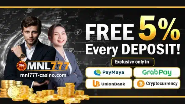 MNL777 5% free on every deposit